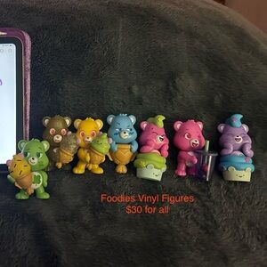 Carebears Foodies figures